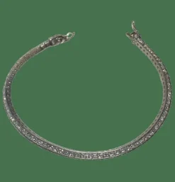 Bracelet tennis rivière de 76 diamants