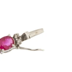 Bracelet tennis rubis et diamants