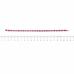 Bracelet tennis rubis et diamants