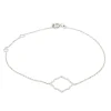 Bracelet Transparence Or blanc