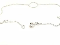 Bracelet Transparence Or blanc