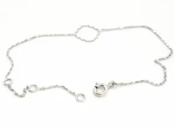 Bracelet Transparence Or blanc