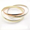 Bracelet tricolore 18 carats