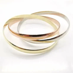 Bracelet tricolore 18 carats