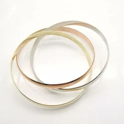 Bracelet tricolore 18 carats