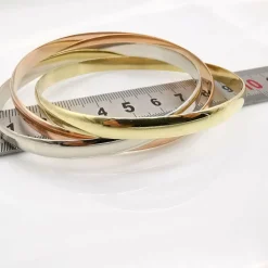 Bracelet tricolore 18 carats