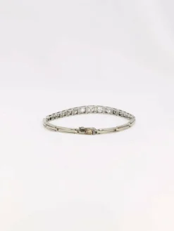 Bracelet vintage chute de diamants 2,5 ct