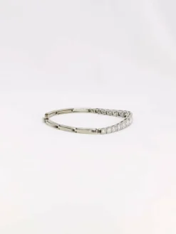 Bracelet vintage chute de diamants 2,5 ct