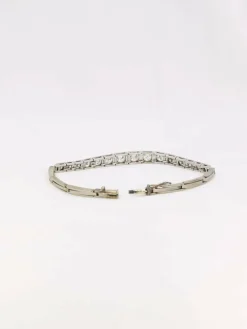 Bracelet vintage chute de diamants 2,5 ct