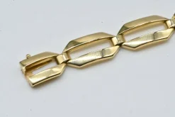 Bracelet Vintage Circa 50 Or Jaune 18 Carats