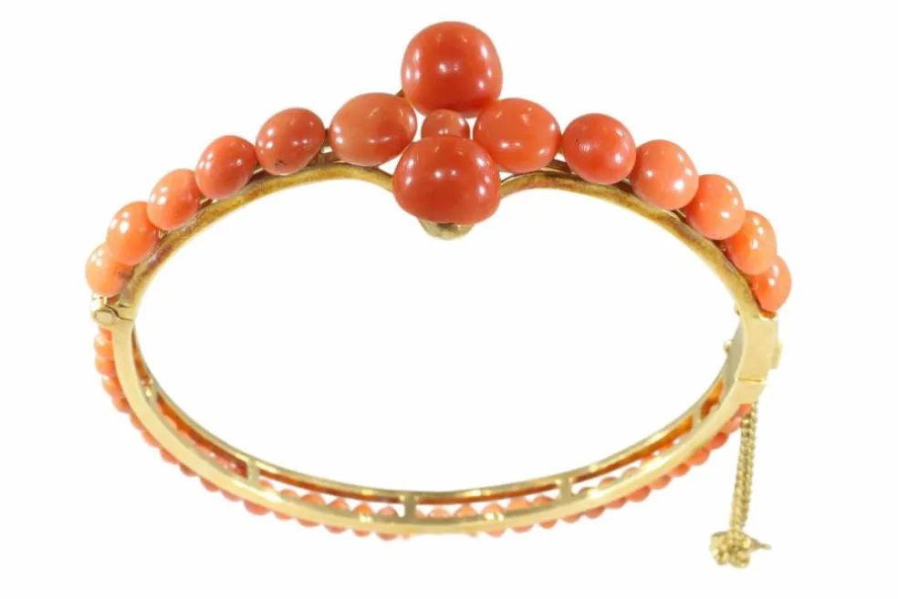 Bracelet vintage Corail