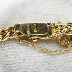 Bracelet vintage en diamants et émeraudes