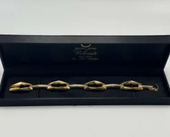Bracelet vintage en or 18 carats