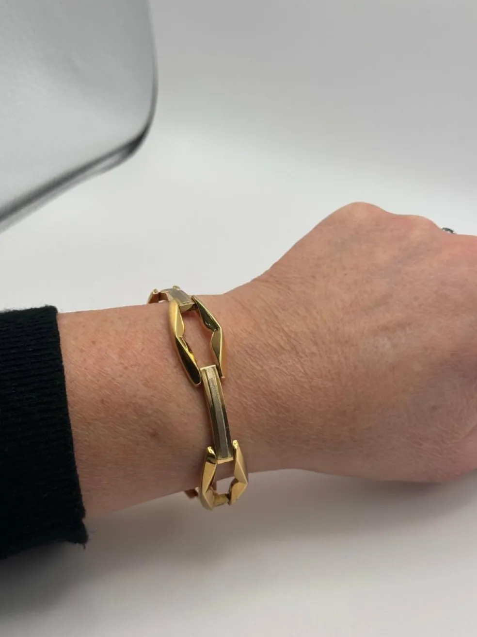 Bracelet vintage en or 18 carats
