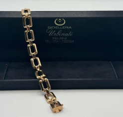 Bracelet vintage en or jaune 18 carats