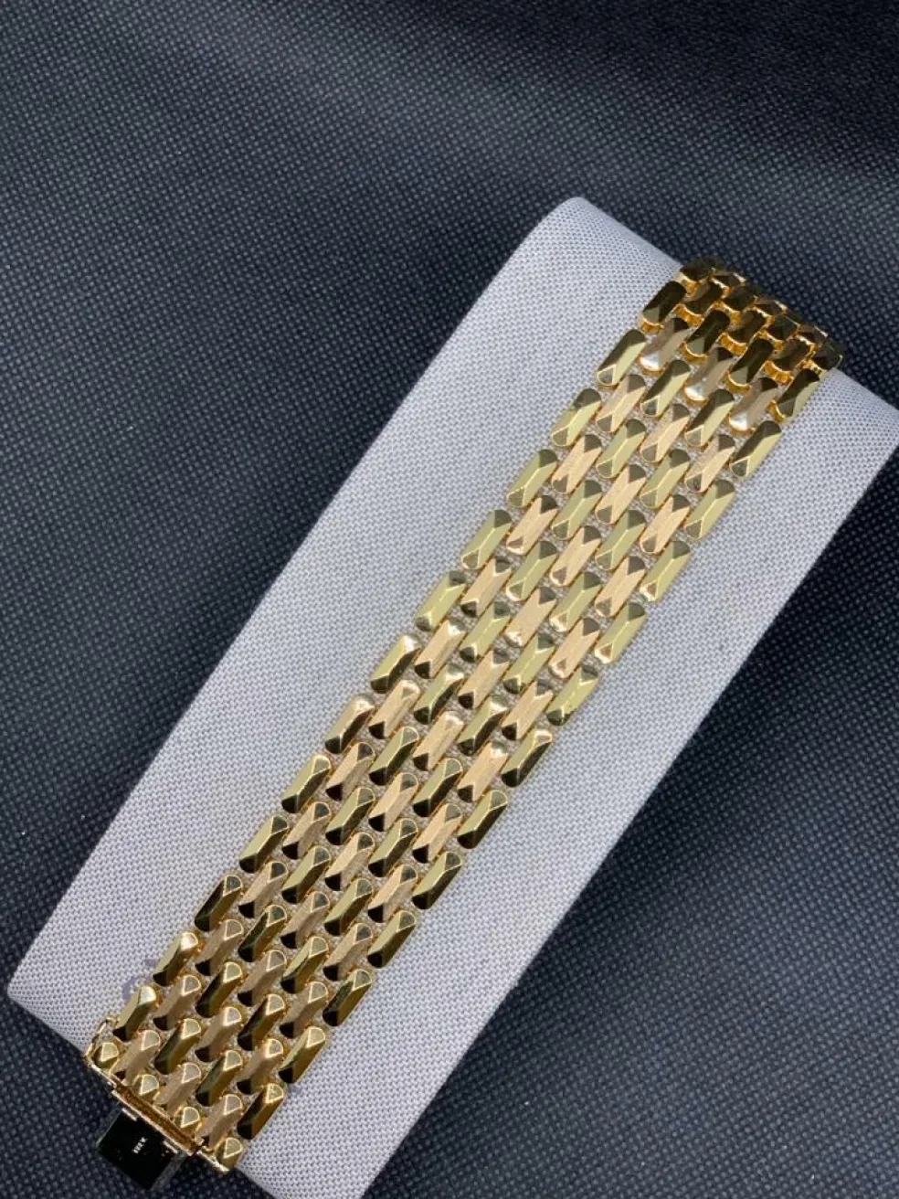 Bracelet vintage en or jaune
