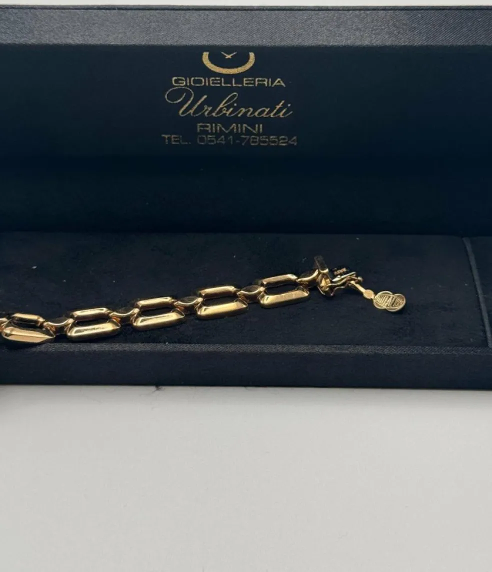 Bracelet vintage en or jaune 18 carats