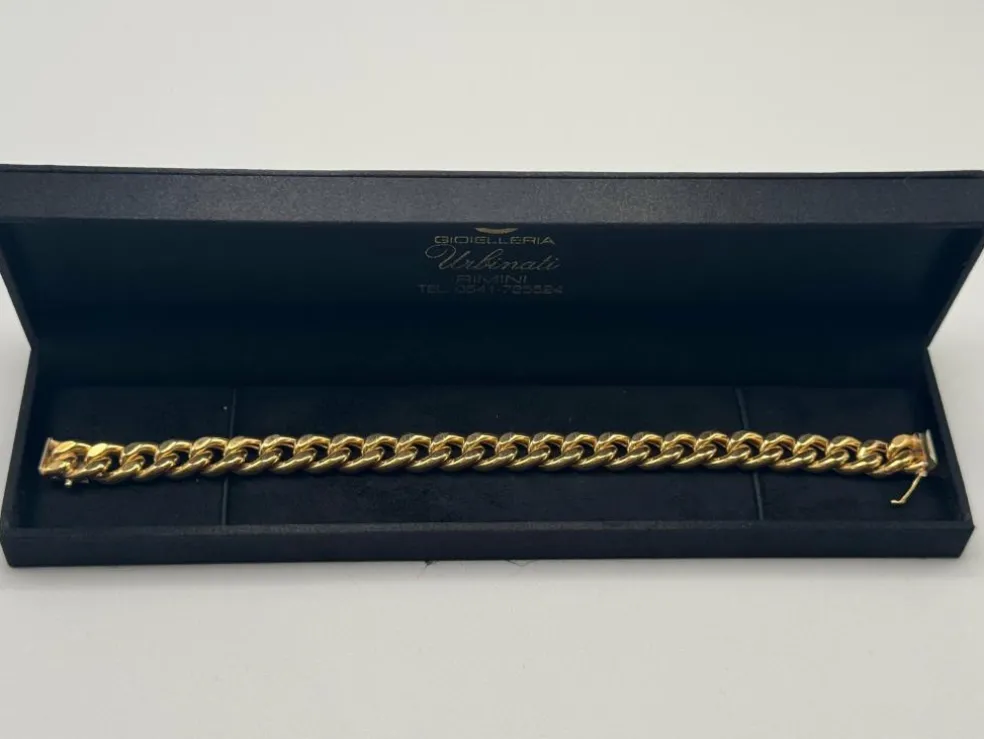 Bracelet vintage en or jaune 18 carats