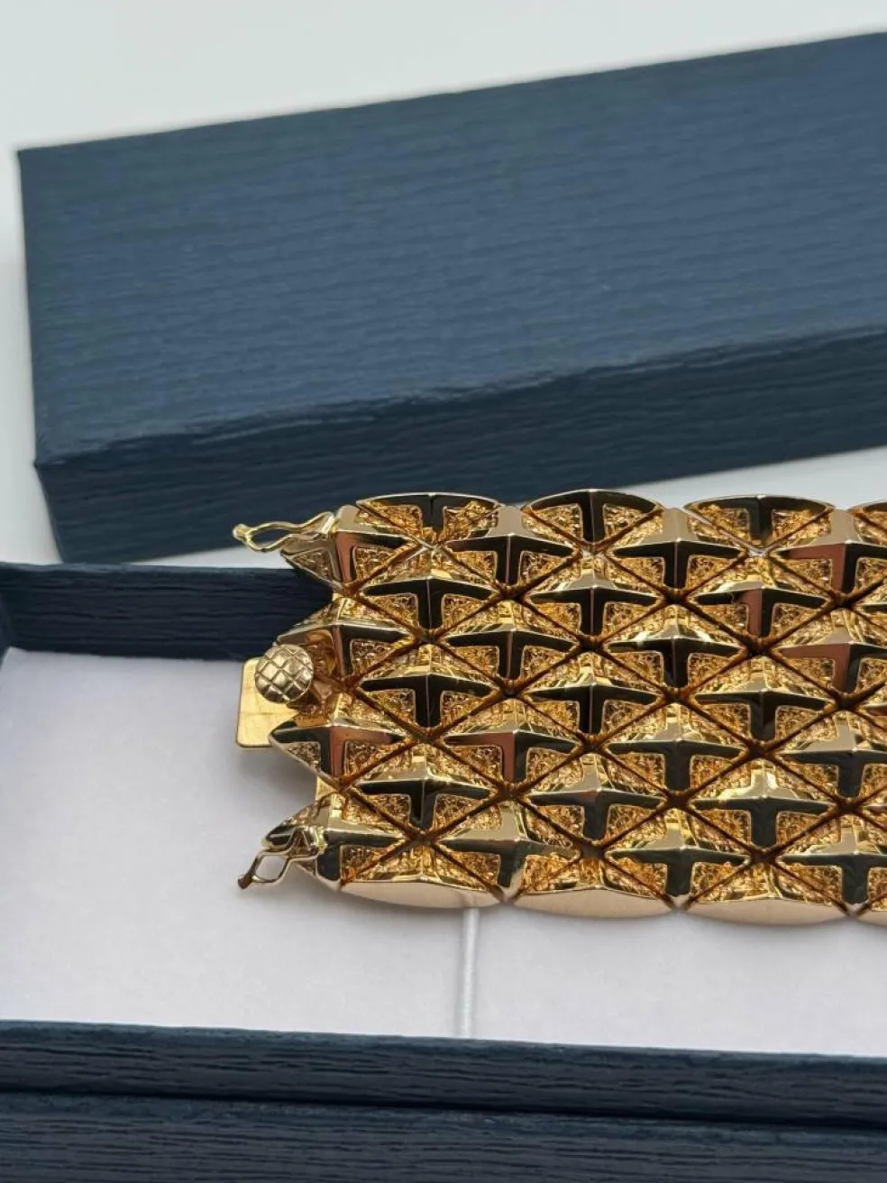 Bracelet vintage en or jaune