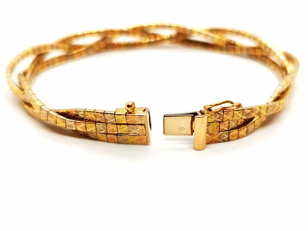 Bracelet Vintage Or jaune