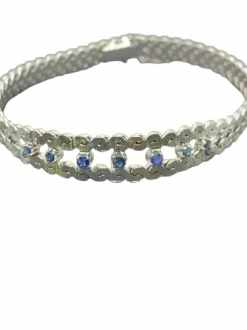 Bracelet vintage saphirs