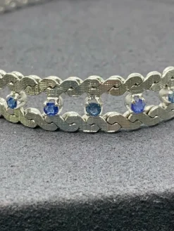 Bracelet vintage saphirs