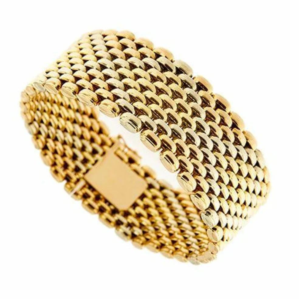 Bracelet vintage trois ors