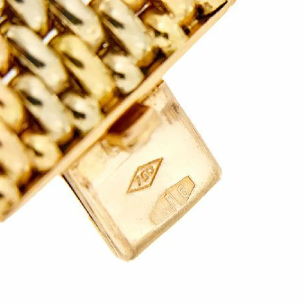Bracelet vintage trois ors