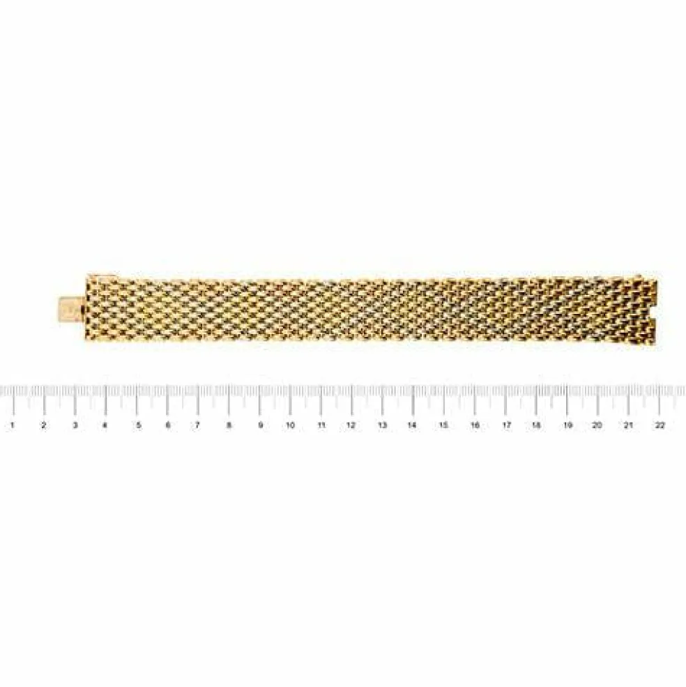 Bracelet vintage trois ors