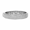 Bracelet Waskoll Rigide Or gris et Diamants