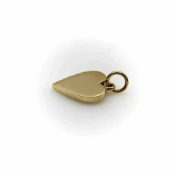 Breloque vintage en or jaune en forme de carte à jouer