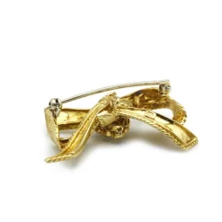 Broche - Or & diamants