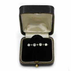 Broche - Or, Argent & Diamants