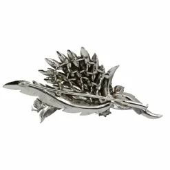 Broche - Or Blanc & Diamants