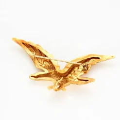 Broche aigle en vol