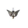 Broche ancienne Ailes, diamants et cristal de roche