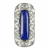 Broche ancienne diamants et lapis lazuli