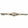 Broche ancienne en or et diamants