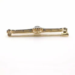 Broche ancienne Or jaune Diamants