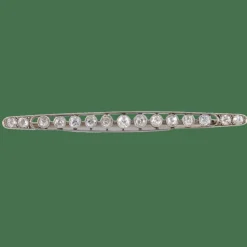Broche Art Déco 15 Diamants