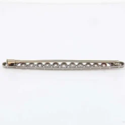 Broche Art Déco 15 Diamants