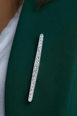 Broche Art déco Or blanc Diamant
