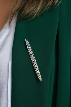 Broche Art déco Or jaune Diamant