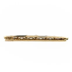 Broche Art déco Or jaune Diamant