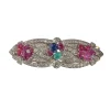Broche art déco platine diamants tutti frutti