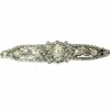 Broche barrette en diamant
