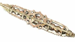 Broche barrette en diamant