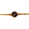 Broche Barrette or et émail