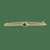 Broche barrette Saphir