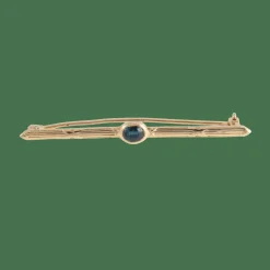 Broche barrette Saphir